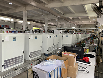 机房新风系统生产线